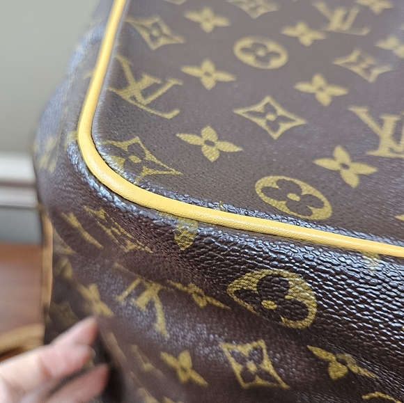 Auth Louis Vuitton Palermo Gm Large Size Monogram Brown Two Ways Shoulder Bag - Picture 6 of 13